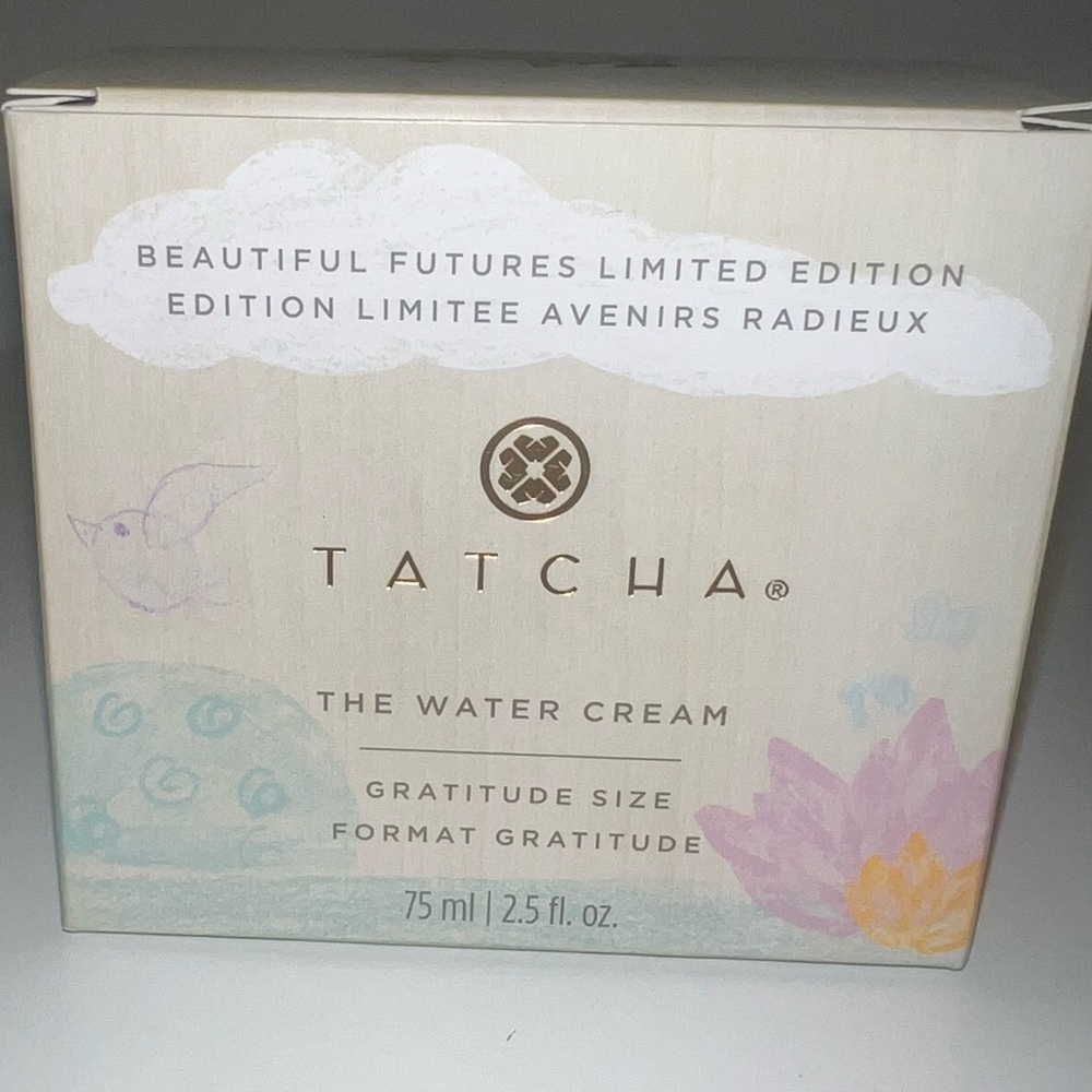 Tatcha gratitude size water cream
